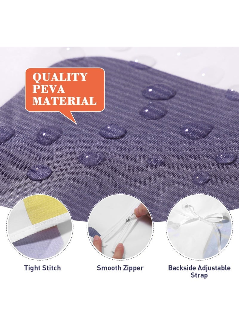 Waterproof Washing Machine Cover with 3-Sided Protection, Soft Fabric Dust Cover for Top Load and Front Load Washers, Appliance Protector for Laundry Room - Image 5